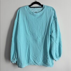 Aerie Aqua Sweatshirt Size M